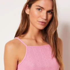 Débardeur En Coton Imprimé