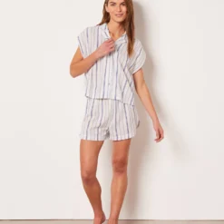Short De Pyjama Rayé -Magasin De Lingerie Etam 653943180 6