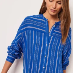 Chemise De Nuit Rayée -Magasin De Lingerie Etam 653944423 c