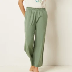 Pantalon De Pyjama 7/8 En Coton -Magasin De Lingerie Etam 653947544 c