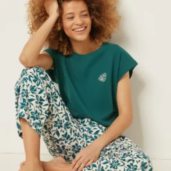 Pantalon De Pyjama 7/8 Imprimé