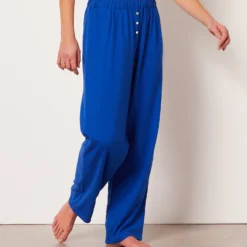 Pantalon De Pyjama En Lin Mélangé -Magasin De Lingerie Etam 653949423 c