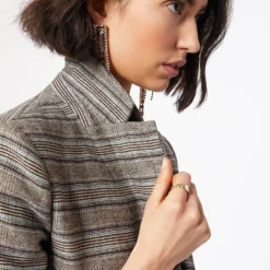 Veste Blazer à Rayures -Magasin De Lingerie Etam 653952002 b