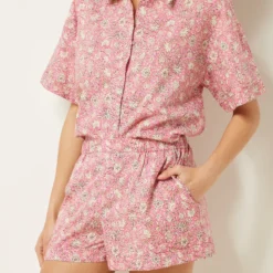 Short De Pyjama Imprimé 100% Coton -Magasin De Lingerie Etam 653954070 c