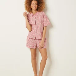 Chemise De Pyjama Imprimée 100% Coton 7 Chemise De Pyjama Imprimée 100% Coton -Magasin De Lingerie Etam 653954170 6