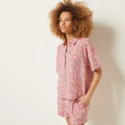 Chemise De Pyjama Imprimée 100% Coton 9 Chemise De Pyjama Imprimée 100% Coton -Magasin De Lingerie Etam 653954170 c