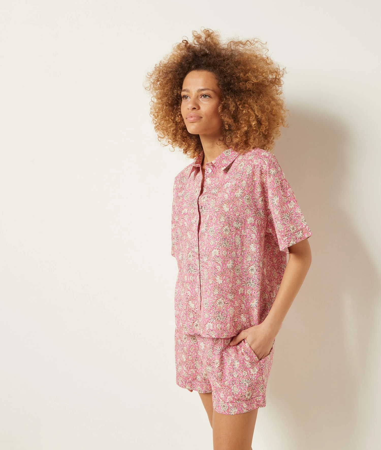 Chemise De Pyjama Imprimée 100% Coton 5 Chemise De Pyjama Imprimée 100% Coton – Image 5