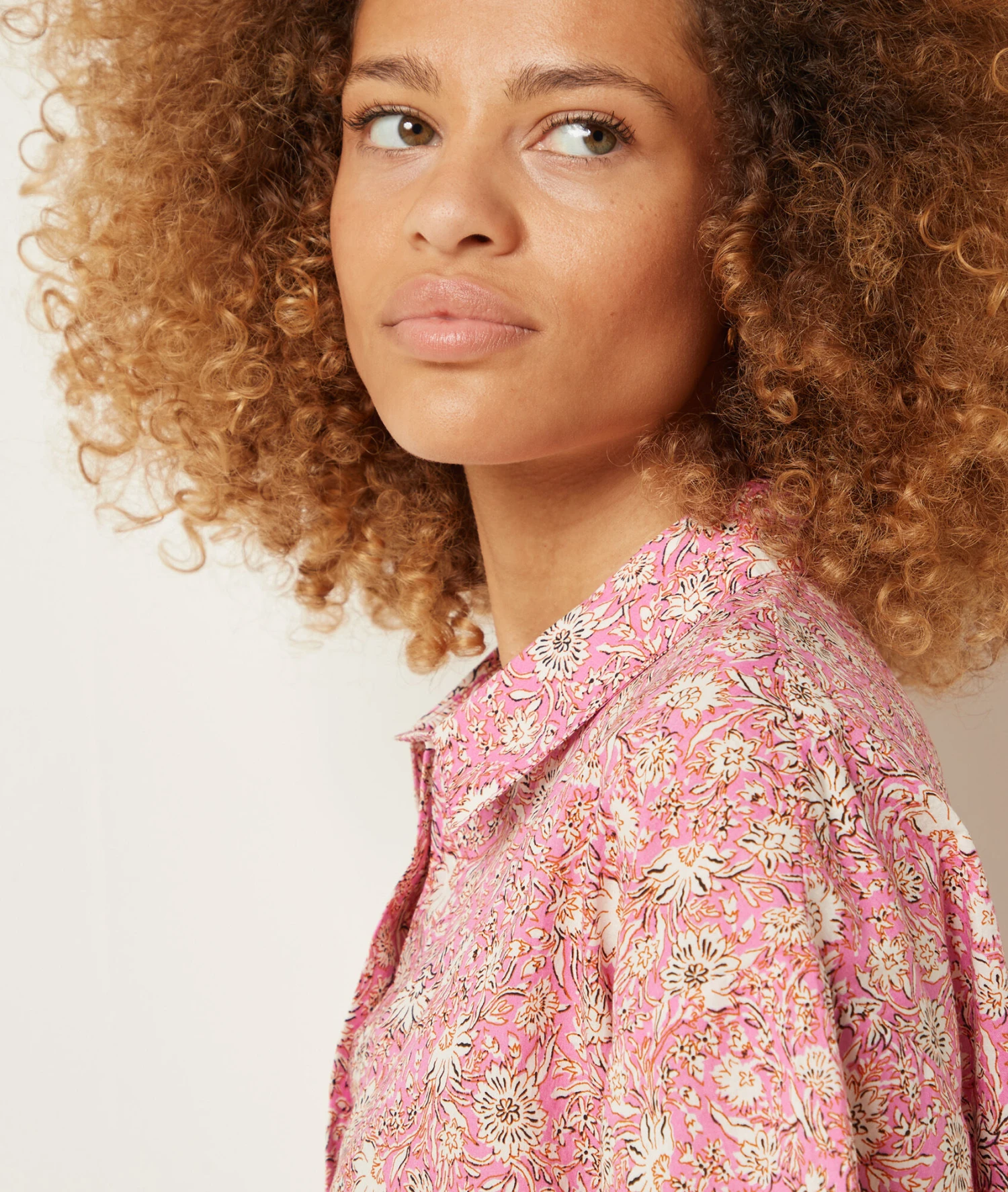 Chemise De Pyjama Imprimée 100% Coton 1 Chemise De Pyjama Imprimée 100% Coton