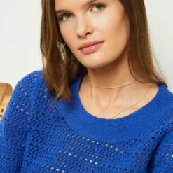 Pull En Crochet 100% Coton -Magasin De Lingerie Etam 653963923 b