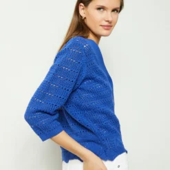 Gilet En Crochet 100% Coton -Magasin De Lingerie Etam 653964023 c