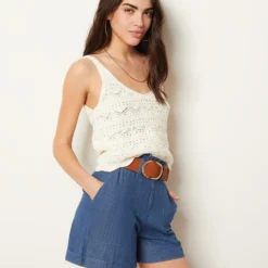 Débardeur En Crochet 100% Coton -Magasin De Lingerie Etam 653969480 c