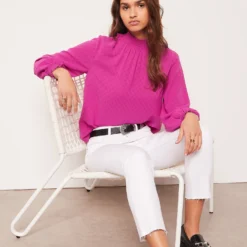 Blouse Col Montant 9 Blouse Col Montant -Magasin De Lingerie Etam 653970172 c