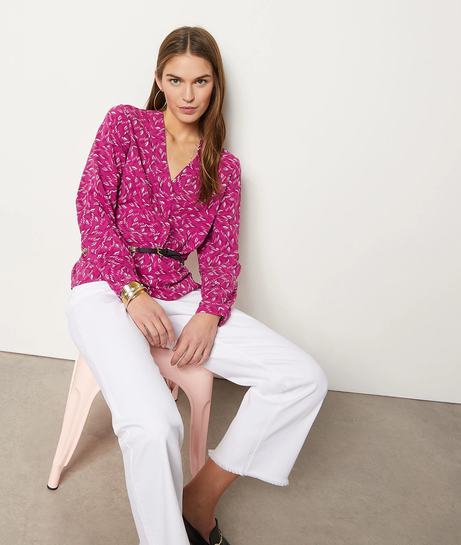 Chemisier Fluide Imprimé 1 Chemisier Fluide Imprimé