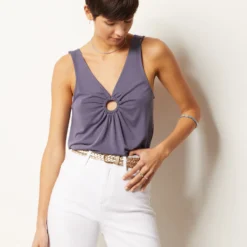 Débardeur à Découpe 9 Débardeur à Découpe -Magasin De Lingerie Etam 653979121 c