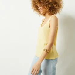 Débardeur En Lin Mélangé 9 Débardeur En Lin Mélangé -Magasin De Lingerie Etam 653982050 c