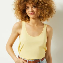 Débardeur En Lin Mélangé