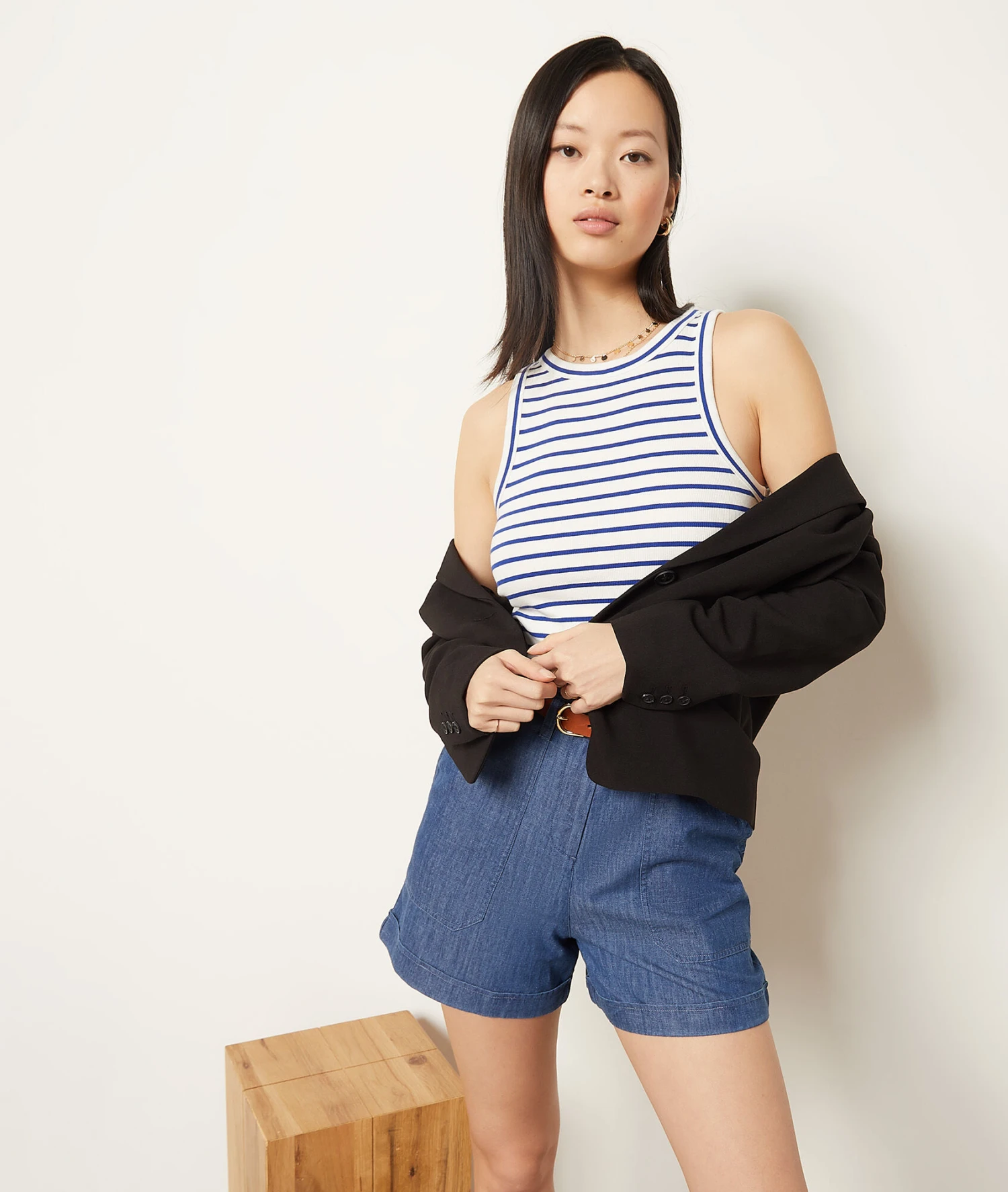 Débardeur à Rayures 1 Débardeur à Rayures