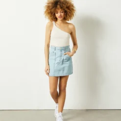 Débardeur Asymétrique En Coton Mélangé -Magasin De Lingerie Etam 653987783 6