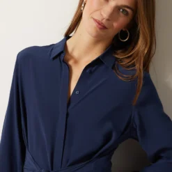 Robe Longue Avec Ceinture à Nouer 8 Robe Longue Avec Ceinture à Nouer -Magasin De Lingerie Etam 653989025 b