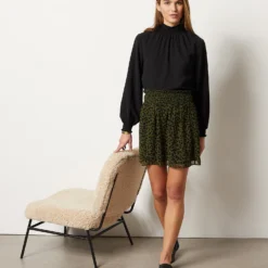 Jupe Fluide Imprimée -Magasin De Lingerie Etam 653994316 x