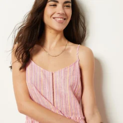 Caraco En Lin Mélangé -Magasin De Lingerie Etam 653996070 b