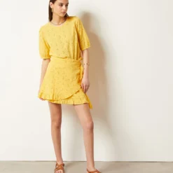 T-shirt Manches Courtes à Broderies -Magasin De Lingerie Etam 653996454 6