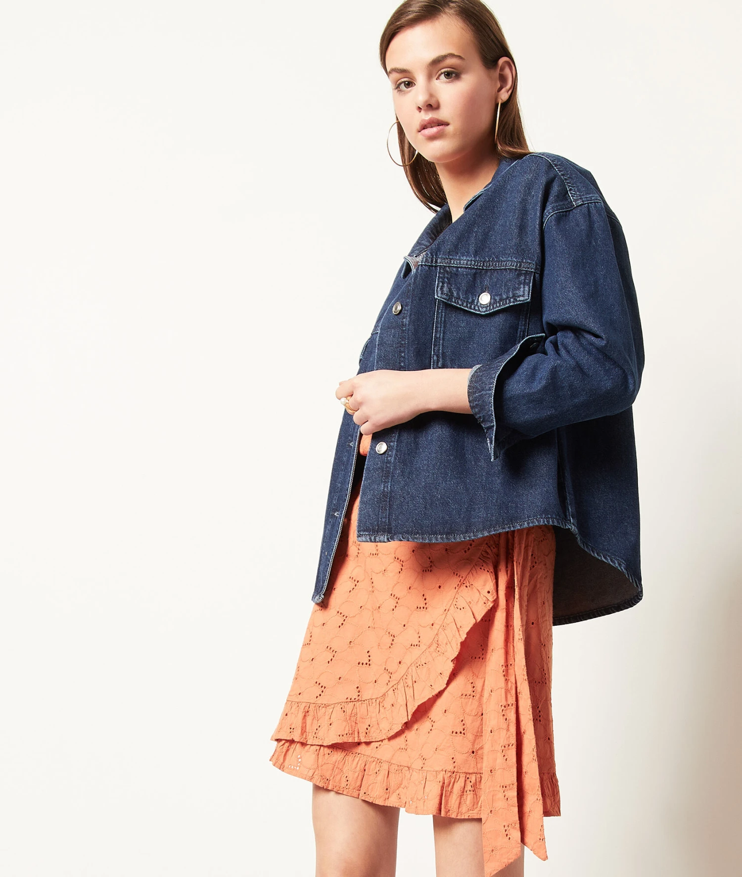 Jupe Courte à Broderies 5 Jupe Courte à Broderies – Image 5