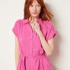 Robe Longue Avec Ceinture à Nouer 9 Robe Longue Avec Ceinture à Nouer -Magasin De Lingerie Etam 653996809 c