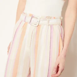 Pantalon Coupe Carotte En Lin Mélangé 8 Pantalon Coupe Carotte En Lin Mélangé -Magasin De Lingerie Etam 653998963 b