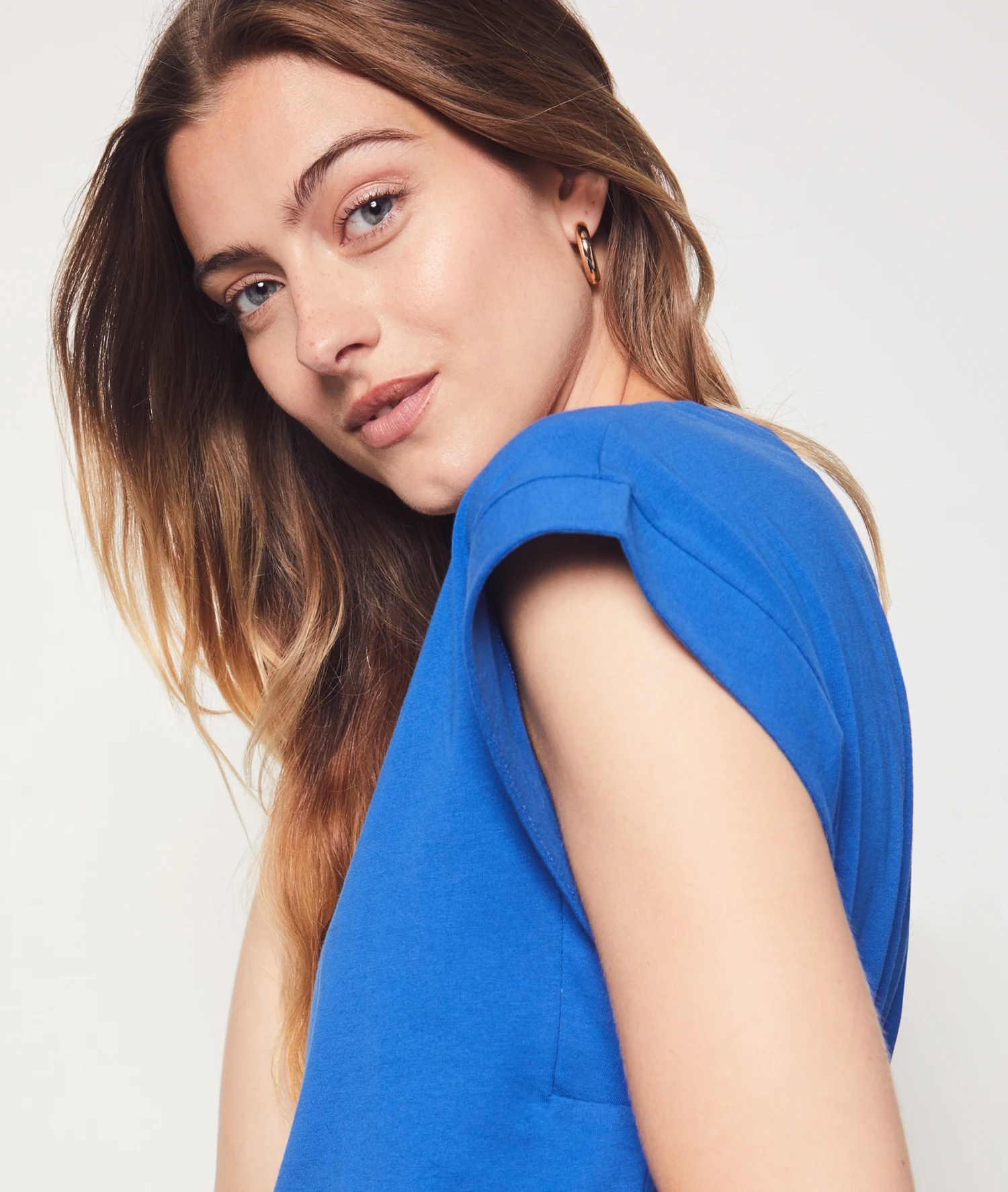 T-shirt Col V 100% Coton 4 T-shirt Col V 100% Coton – Image 4