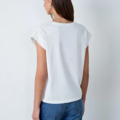 T-shirt Col V 100% Coton Biologique 7 T-shirt Col V 100% Coton Biologique -Magasin De Lingerie Etam 654000680 6 scaled