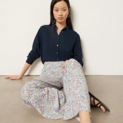 Chemisier En Lin Mélangé 7 Chemisier En Lin Mélangé -Magasin De Lingerie Etam 654003125 6