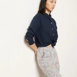 Chemisier En Lin Mélangé 9 Chemisier En Lin Mélangé -Magasin De Lingerie Etam 654003125 c