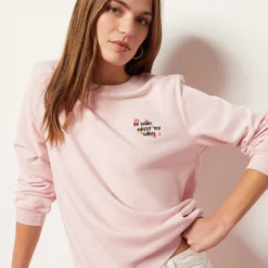 Sweat En Coton Mélangé 9 Sweat En Coton Mélangé -Magasin De Lingerie Etam 654005776 c