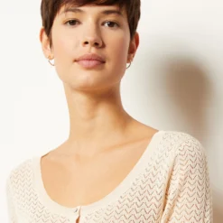 Robe Longue En Maille Ajourée -Magasin De Lingerie Etam 654005880 b