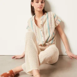 Pantalon En Maille Ajourée 7 Pantalon En Maille Ajourée -Magasin De Lingerie Etam 654005980 6