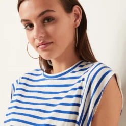 Robe Ceinturée à Rayures 8 Robe Ceinturée à Rayures -Magasin De Lingerie Etam 654006980 b