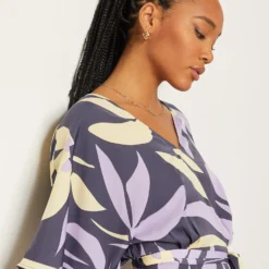 Robe Fluide Imprimée -Magasin De Lingerie Etam 654008107 b