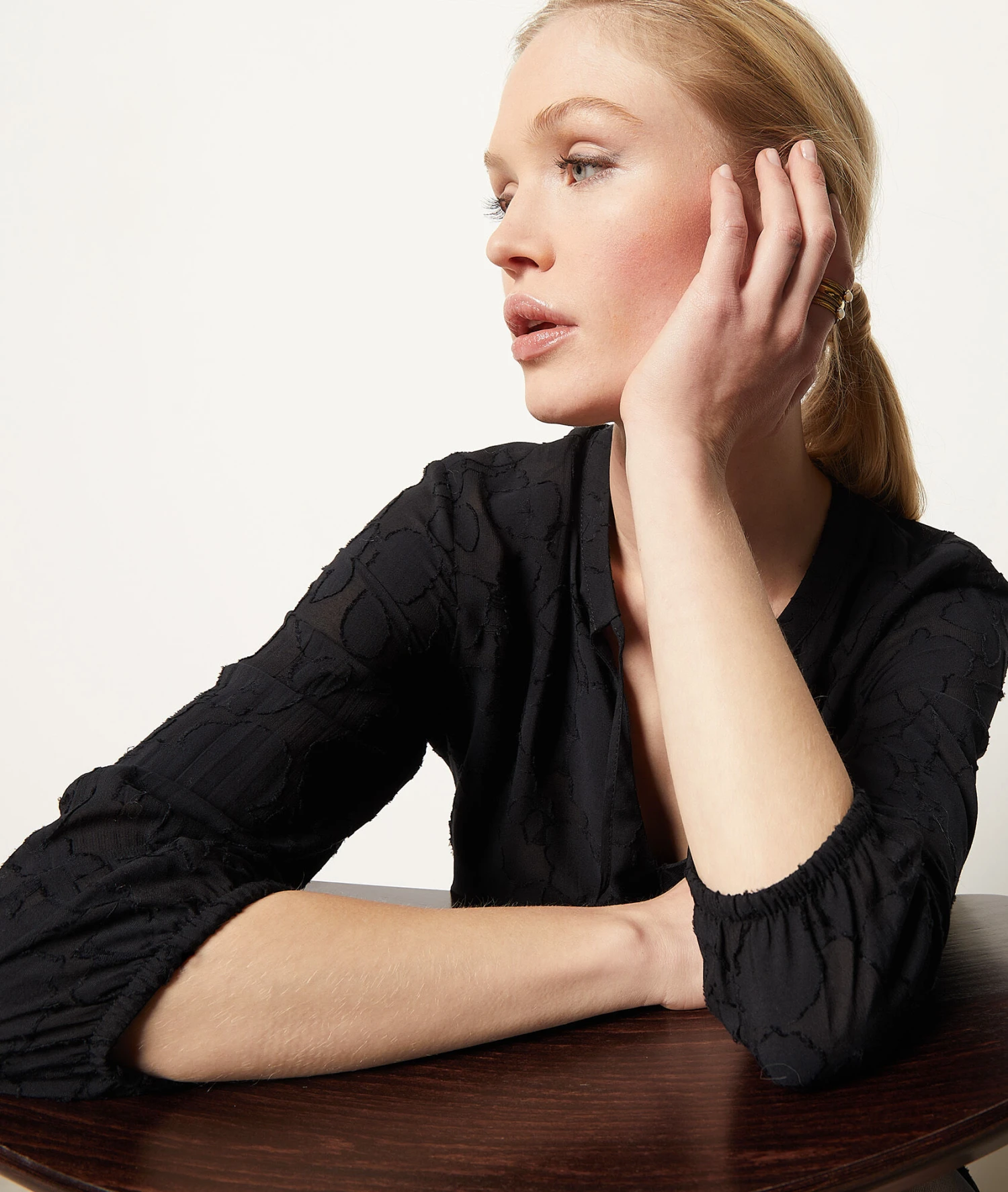 Robe Imprimé Jacquard 4 Robe Imprimé Jacquard – Image 4