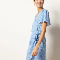 Robe Imprimée Cache Coeur