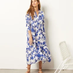 Robe Longue Imprimée 100% Coton -Magasin De Lingerie Etam 654014839 6