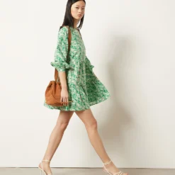 Robe Fluide à Fleurs