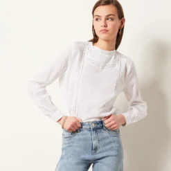 Blouse 100% Coton -Magasin De Lingerie Etam 654015101 c