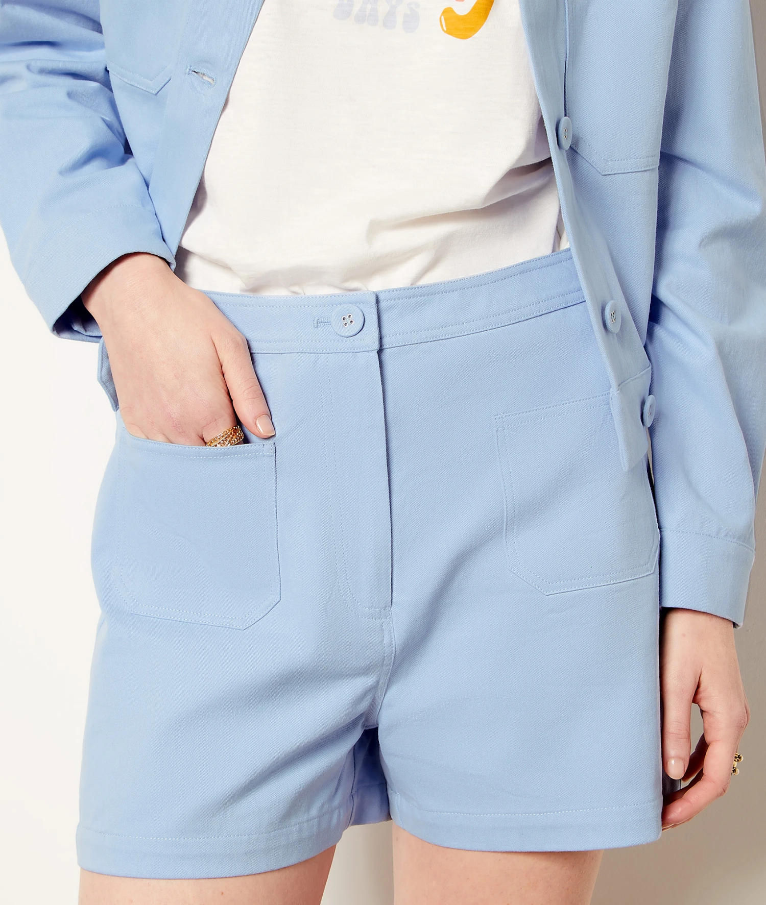 Short Taille Haute 100% Coton 4 Short Taille Haute 100% Coton – Image 4