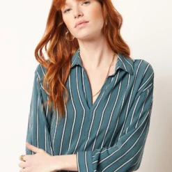 Chemisier à Rayures