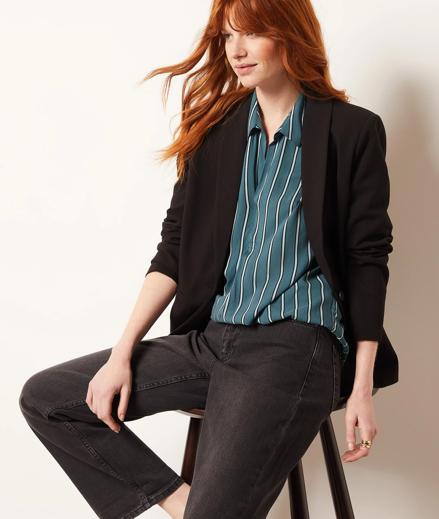 Chemisier à Rayures 5 Chemisier à Rayures – Image 5