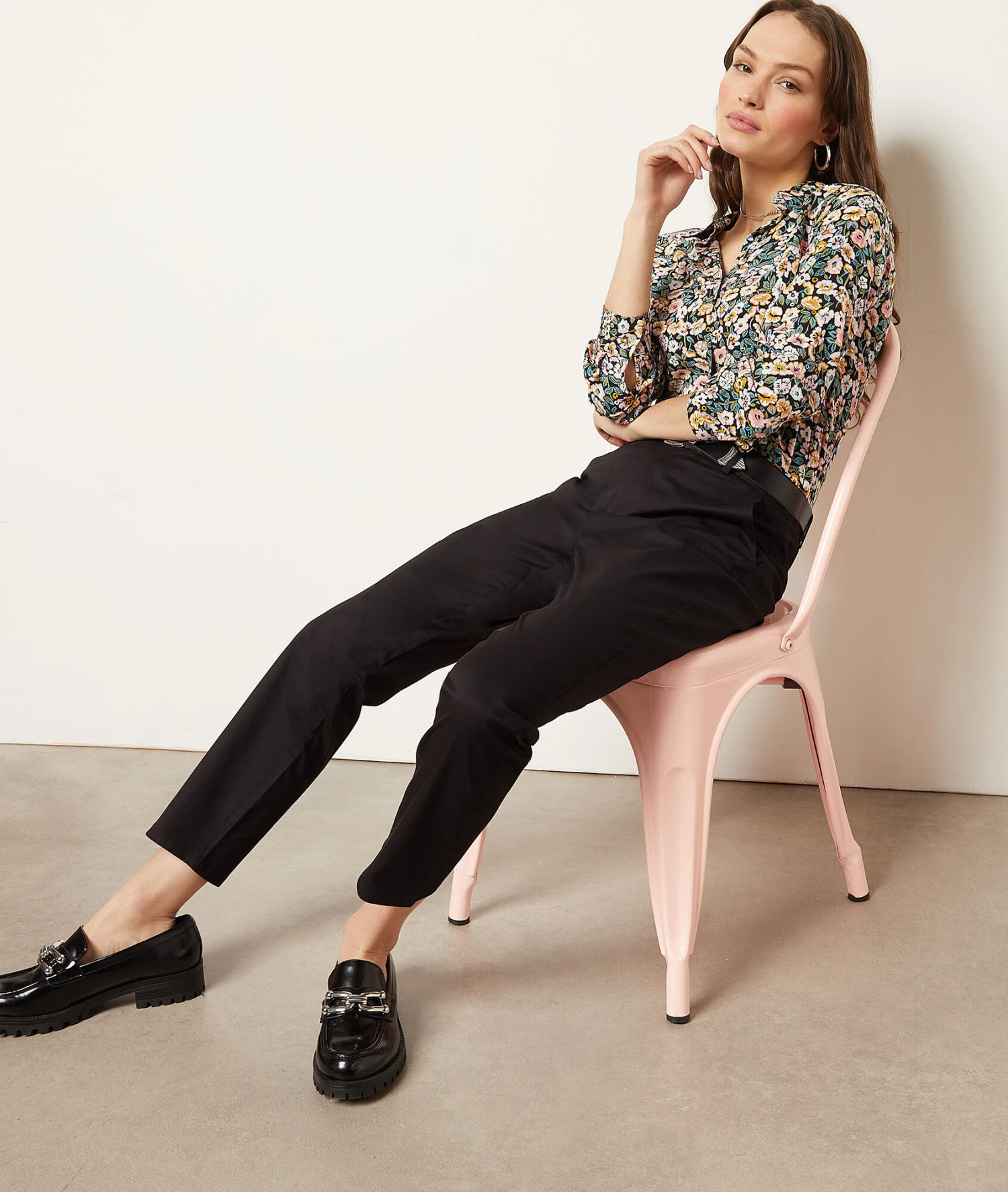 Chemisier Imprimé Fleuri 3 Chemisier Imprimé Fleuri – Image 3