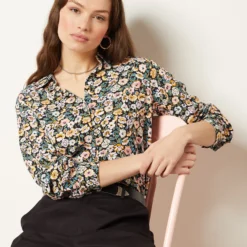 Chemisier Imprimé Fleuri 9 Chemisier Imprimé Fleuri -Magasin De Lingerie Etam 654020490 c