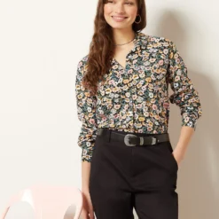 Chemisier Imprimé Fleuri