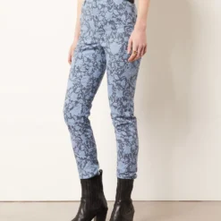 Jean Imprimé Coupe Slim 9 Jean Imprimé Coupe Slim -Magasin De Lingerie Etam 654021622 c